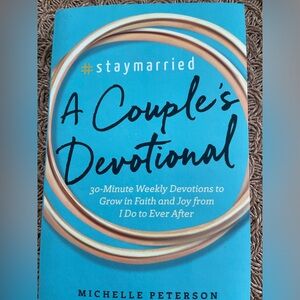 New stay married couple’s devotional book 4/$20